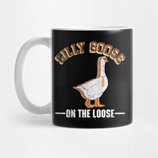 Silly Goose on the loose Vintage Retro Mug